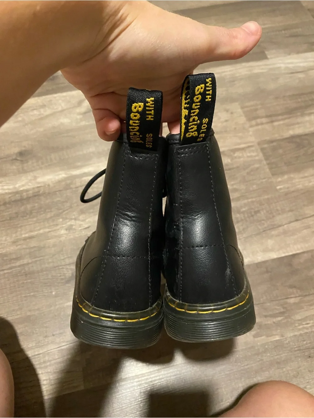 Doc martens Zavala combat boots in black